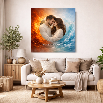 Personalisierte Leinwand-So verschieden.So perfekt