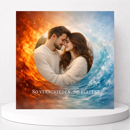 Personalisierte Leinwand-So verschieden.So perfekt